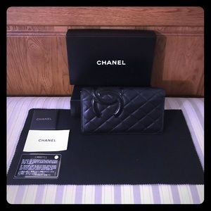 Chanel Cambon Ligne Yen Wallet 2012